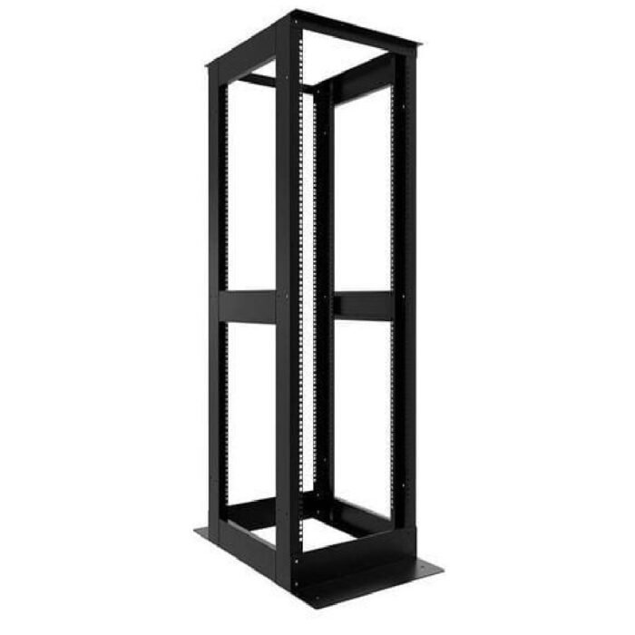 ️ Rack de Piso 4 Postes 42RU Abierto | Redes Tienda en Línea