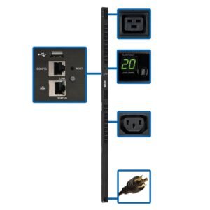 PDU Controlable Tripp Lite 24 Tomas Vertical_3