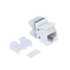 Jack Cat6 Siemon Plano Max blanco MX6-F02B