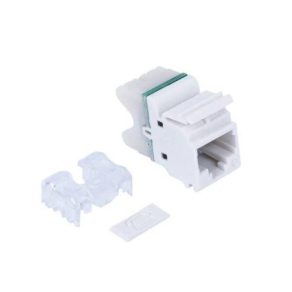 Jack Cat6 Siemon Plano Max blanco MX6-F02B