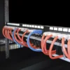 Placa Pasa Cables con Cepillo 1RU Tripp Lite SR1UBRUSH