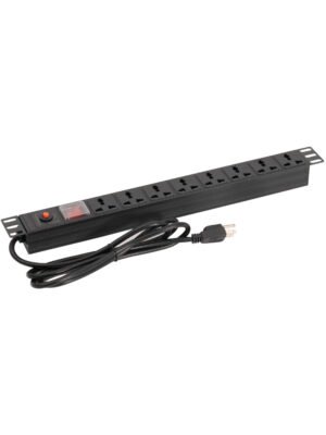 Power Rack Horizontal Finen 8 Tomas Universales PDU08-H1U-3.0