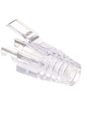 Capucha para Conector RJ45 LTUSA CAT 6 LT-Transparente 100 Unidades