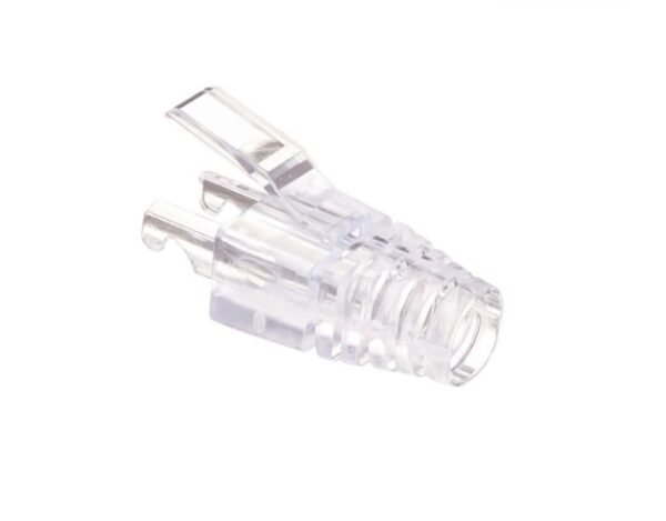 Capucha para Conector RJ45 LTUSA CAT 6 LT-Transparente 100 Unidades