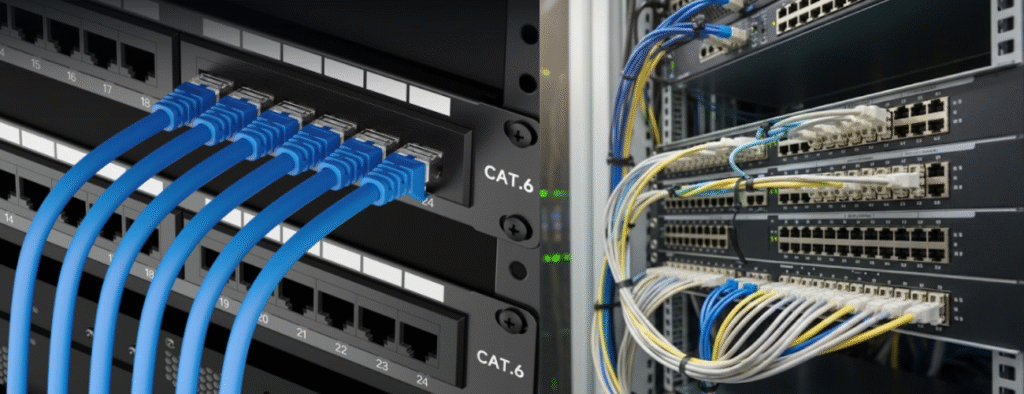 Patch Panel vs Switch: ¿Cuál es la Diferencia y Por Qué Necesitas Ambos?