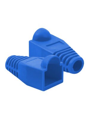 Capucha para Conector RJ45 LTUSA CAT 6 LT-Azul 100 Unidades