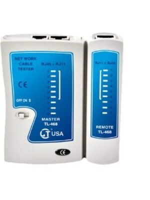 Lan Tester de Cable Red Analógico RJ45 - RJ11 Cat 5 Y 6 LT-468