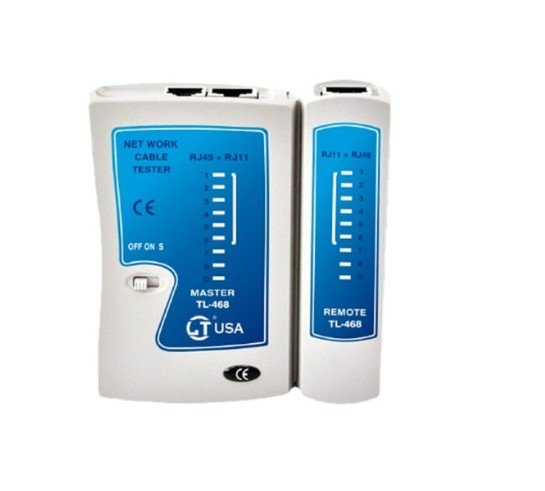 Lan Tester de Cable Red Analógico RJ45 - RJ11 Cat 5 Y 6 LT-468