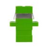 Acoplador Fibra Optica SC/APC Simplex Monomodo Verde - OPFIBRA ADSCA-SX