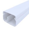 Canaleta de Superficie PVC 60x40mm con División Interna - LT USA (2 Metros)