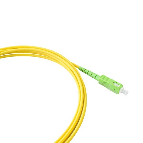 Patch Cord Fibra Óptica SC/APC a SC/APC Monomodo Simplex 3m LSZH