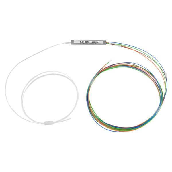 Splitter OPFIBRA PLC 1x4 OPF - Fibra Desnuda 0.9mm (Sin Conectores)