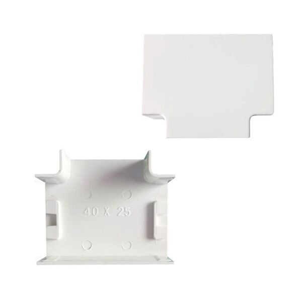 Accesorio Derivación T para Canaleta 60x40 LT USA con Protección UV y Resistencia IK09