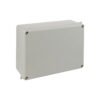 Caja de Pase Rectangular Sin Conos ABS LSZH- 220x170x80mm Gris