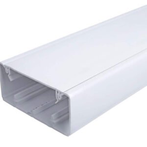 Canaleta de Pared 100x45 mm PVC Autoextinguible con División - LT USA