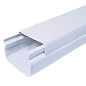 Canaleta de Pared 40x40 mm PVC Sin División - LT USA