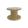 Carrete de Madera Logístico para Cables de Fibra y Cobre