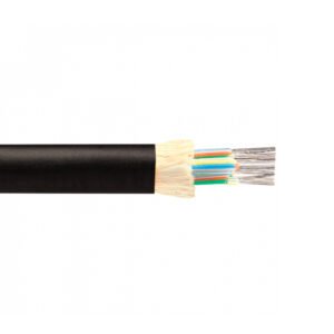 Cable Fibra Óptica OM4 12 Fibras OPTRAL CDG Multimodo LSZH Negro (Venta por Metros)