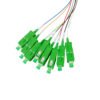 Splitter Óptico OPFIBRA PLC 1x8 OPF con Conectores SC/APC OPF-PLC1X8-AS