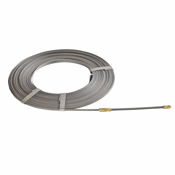 Wincha Pasacable de Acero 25 Metros con Terminales de Bronce