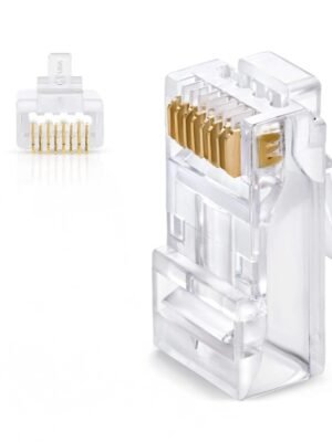 Conector Apantallado RJ45 Dixon CAT 6 PJ88502X 100 Unidades
