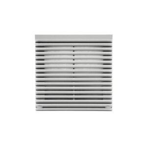 Rejilla de ventilación con filtro para Ventiladores JASON FAN 148 x148mm Ral7035 JK6622