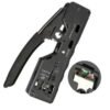 Crimpadora Pasante Profesional de Metal Pass Through para RJ12 y RJ45 Oem HT-7088