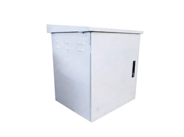 Gabinete para Exterior 14RU abrazaderas para tubos cuadrados 65x60x50 IP65